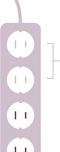 Power strip image